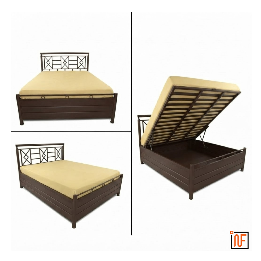 mirus-namariq-modern-minimalist-designed-wrought-iron-metal-bed-with-hydraulic-box-storage-water-resistant-anti-rust-powder-coated-finish-brown