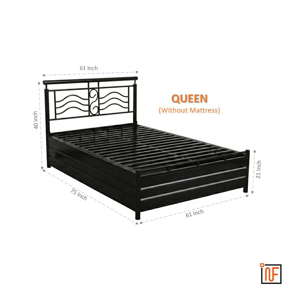 matrix-namariq-wavey-designed-wrought-iron-metal-bed-with-hydraulic-box-storage-water-resistant-anti-rust-powder-coated-finish-black