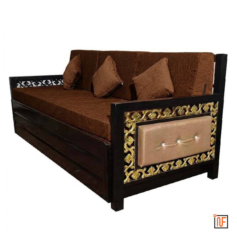 orbit-namariq-carbin-frame-metal-sofa-cum-bed-convertible-sofa-cum-bed-with-hydraulic-box-storage-for-bedroom-living-room-water-resistant-anti-rust-powder-coated-finish-black-brown-combination
