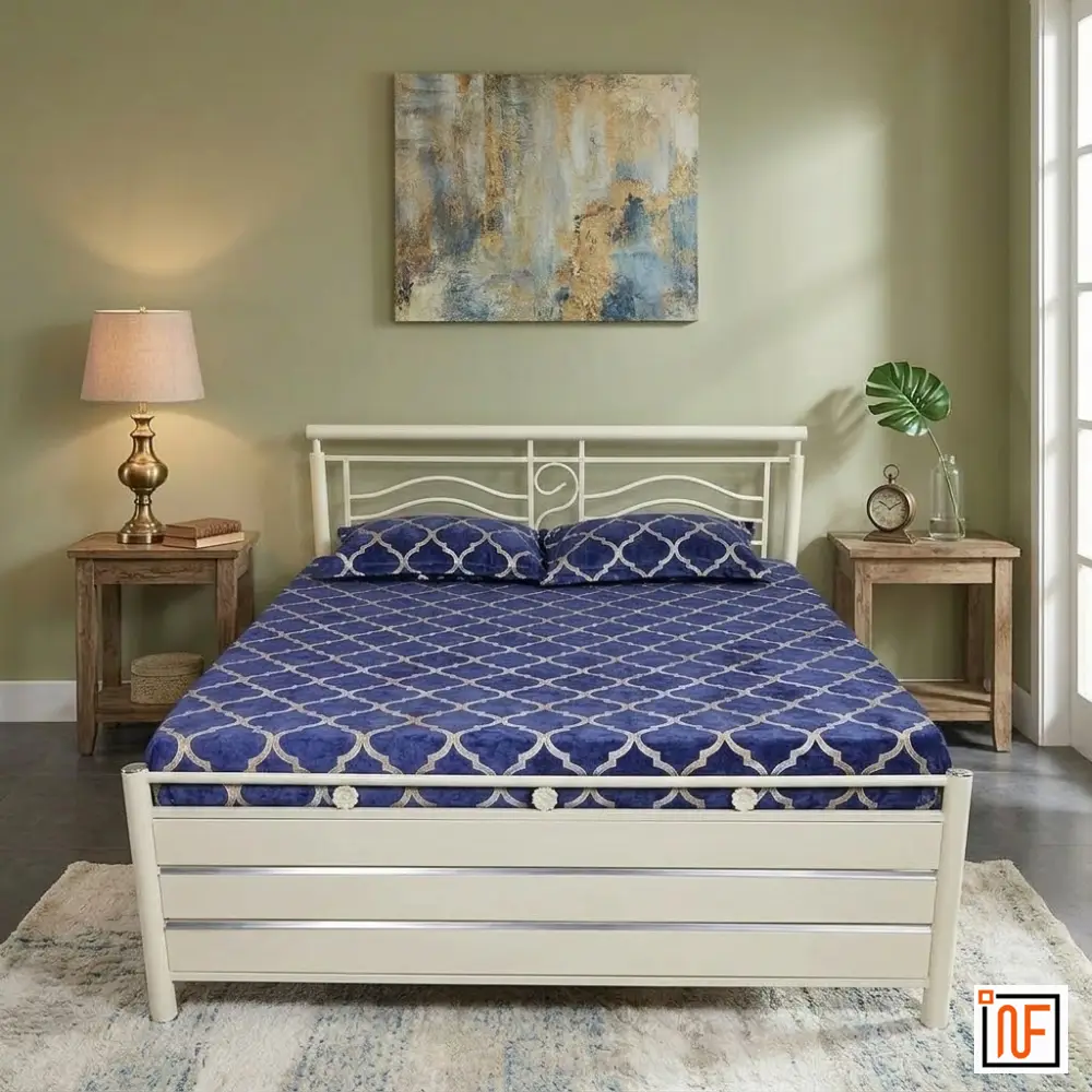 matrix-namariq-wavey-designed-wrought-iron-metal-bed-with-hydraulic-box-storage-water-resistant-anti-rust-powder-coated-finish-ivory