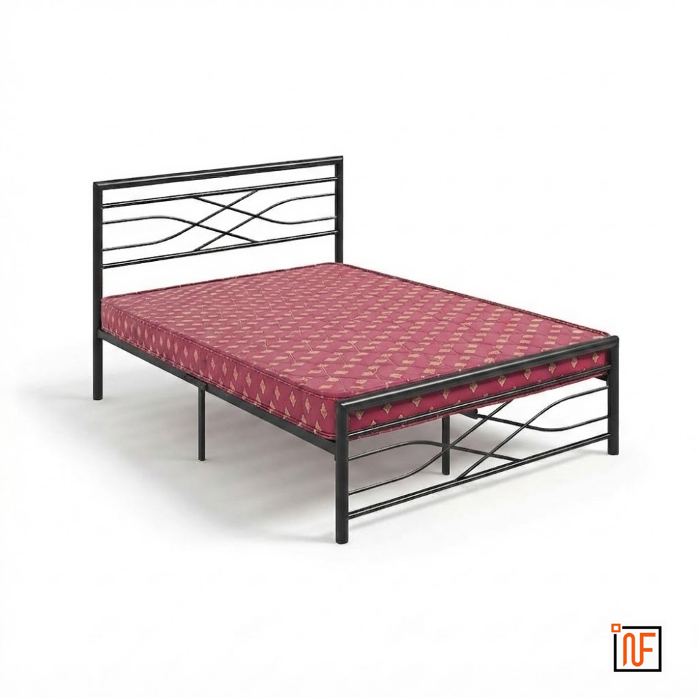 zayush-namariq-stylish-sleek-wrought-iron-metal-bed-for-bedroom-without-inbuilt-storage-water-resistant-anti-rust-powder-coated-finish-black