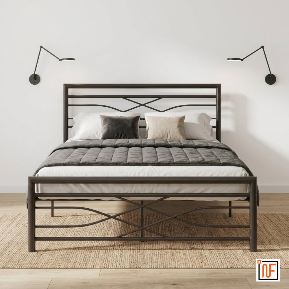 zayush-namariq-stylish-sleek-wrought-iron-metal-bed-for-bedroom-without-inbuilt-storage-water-resistant-anti-rust-powder-coated-finish-black