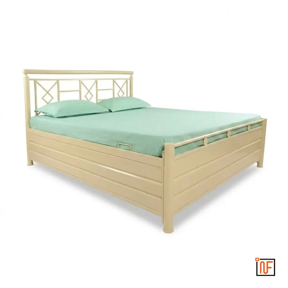 mirus-namariq-modern-minimalist-designed-wrought-iron-metal-bed-with-hydraulic-box-storage-water-resistant-anti-rust-powder-coated-finish-ivory