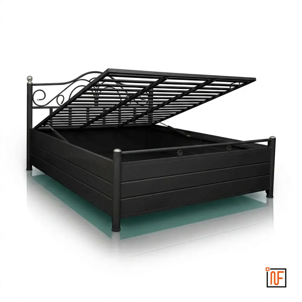 montrose-namariq-romantically-designed-wrought-iron-metal-bed-with-hydraulic-box-storage-water-resistant-anti-rust-powder-coated-finish-black