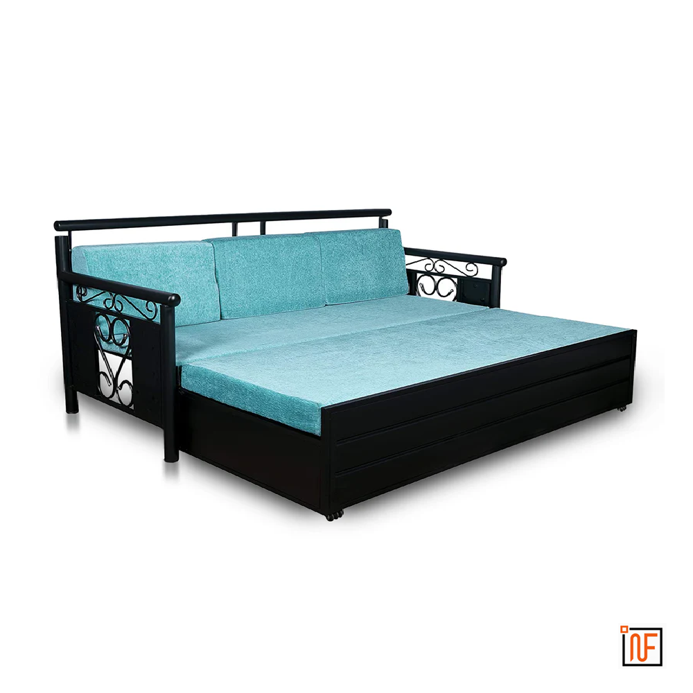 oasis-namariq-elegant-metal-sofa-cum-bed-with-hydraulic-box-storage-for-bedroom-living-room-water-resistant-anti-rust-powder-coated-finish-black-aqua-combination