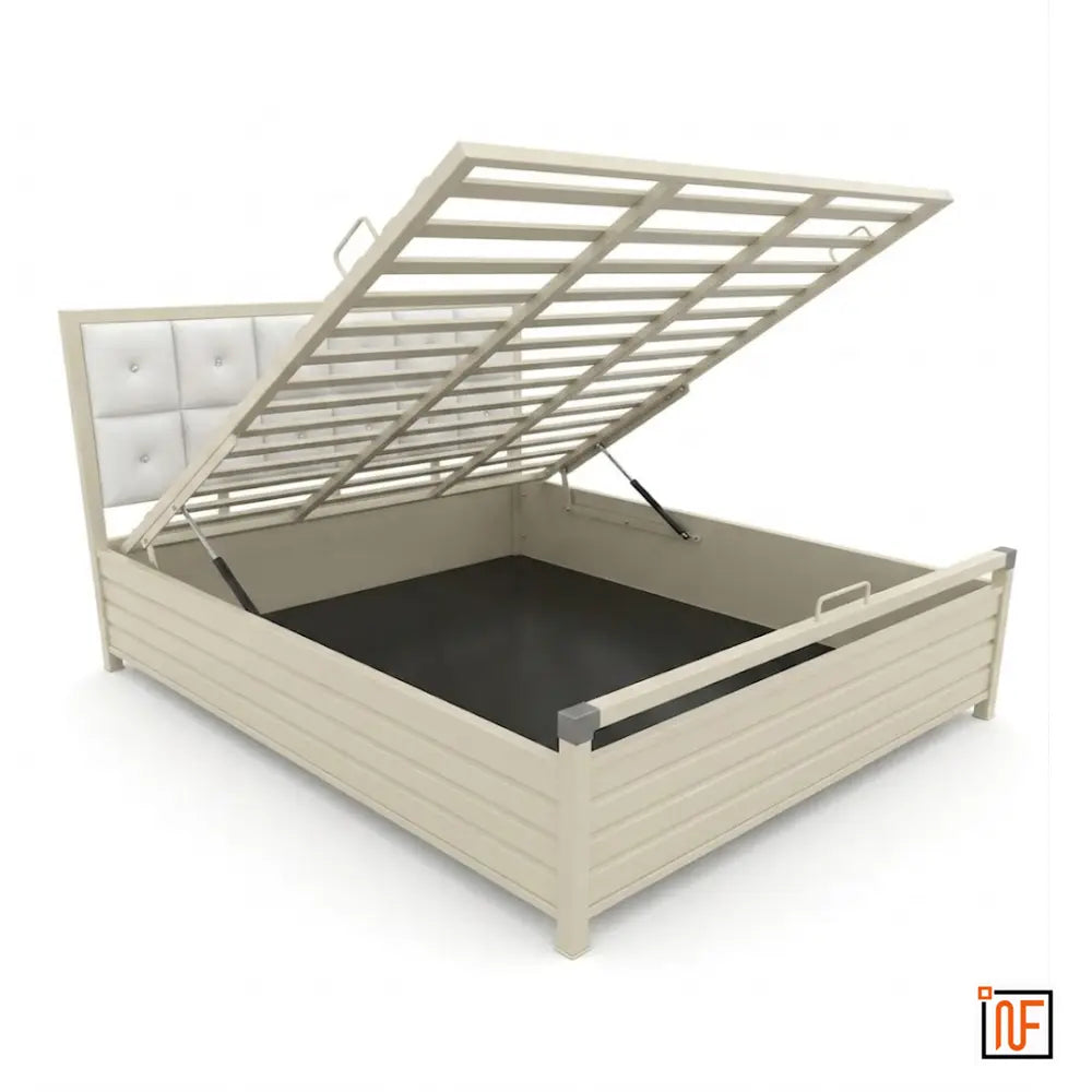 majestic-namariq-stylish-metal-bed-with-hydraulic-box-storage-headboard-cushion-water-resistant-anti-rust-powder-coated-finish-ivory