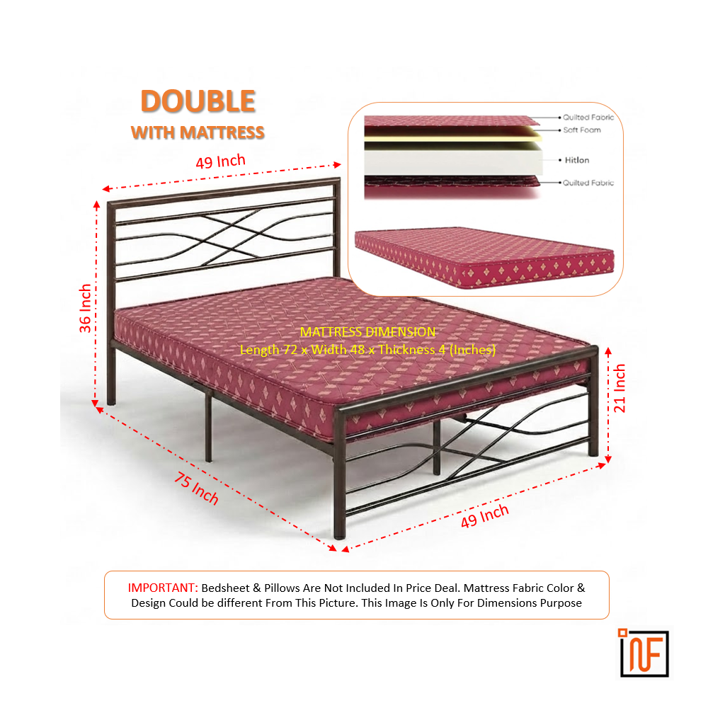 zayush-namariq-stylish-sleek-wrought-iron-metal-bed-for-bedroom-without-inbuilt-storage-water-resistant-anti-rust-powder-coated-finish-brown