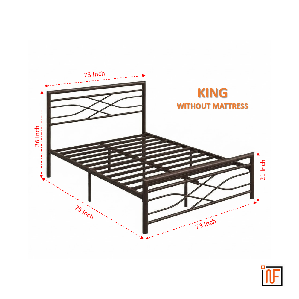 zayush-namariq-stylish-sleek-wrought-iron-metal-bed-for-bedroom-without-inbuilt-storage-water-resistant-anti-rust-powder-coated-finish-brown