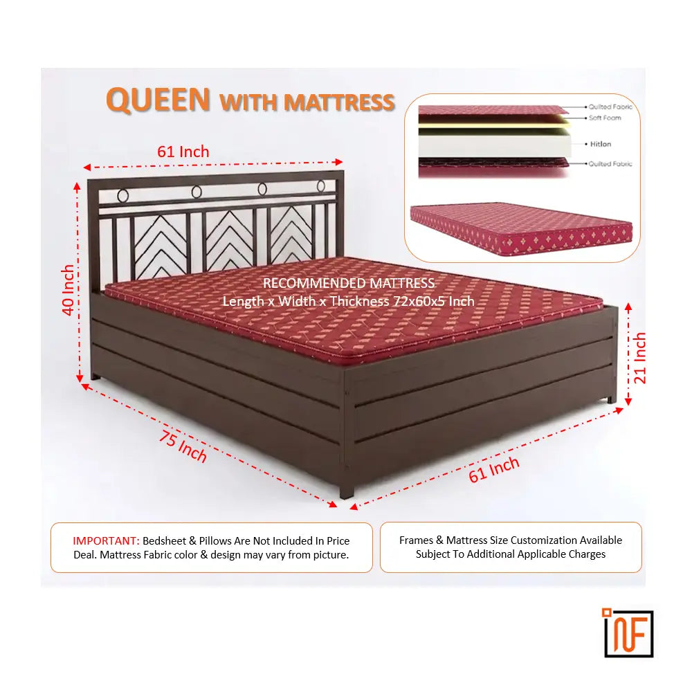 maitra-namariq-modern-metal-bed-with-hydraulic-box-storage-water-resistant-anti-rust-powder-coated-finish-brown