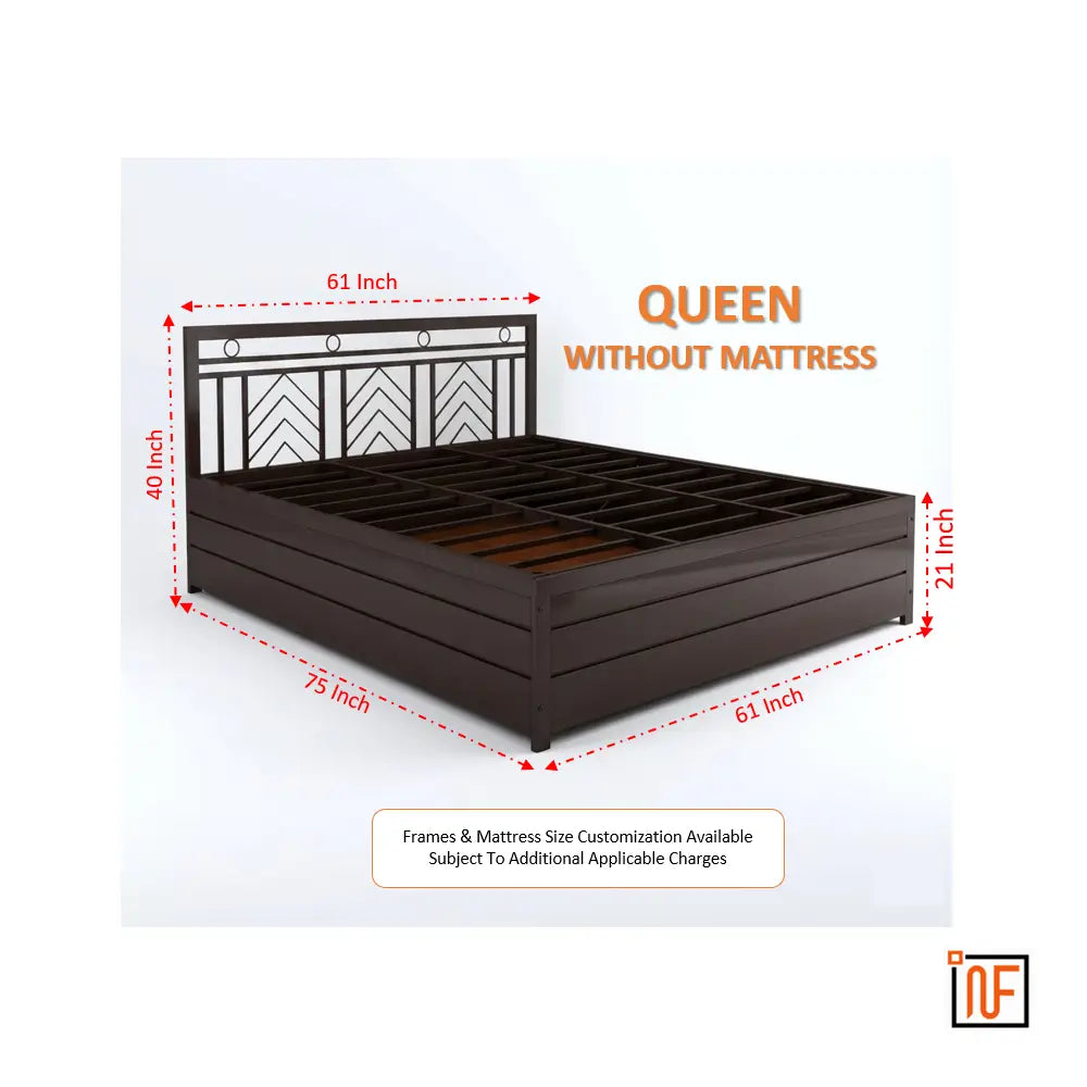 maitra-namariq-modern-metal-bed-with-hydraulic-box-storage-water-resistant-anti-rust-powder-coated-finish-brown