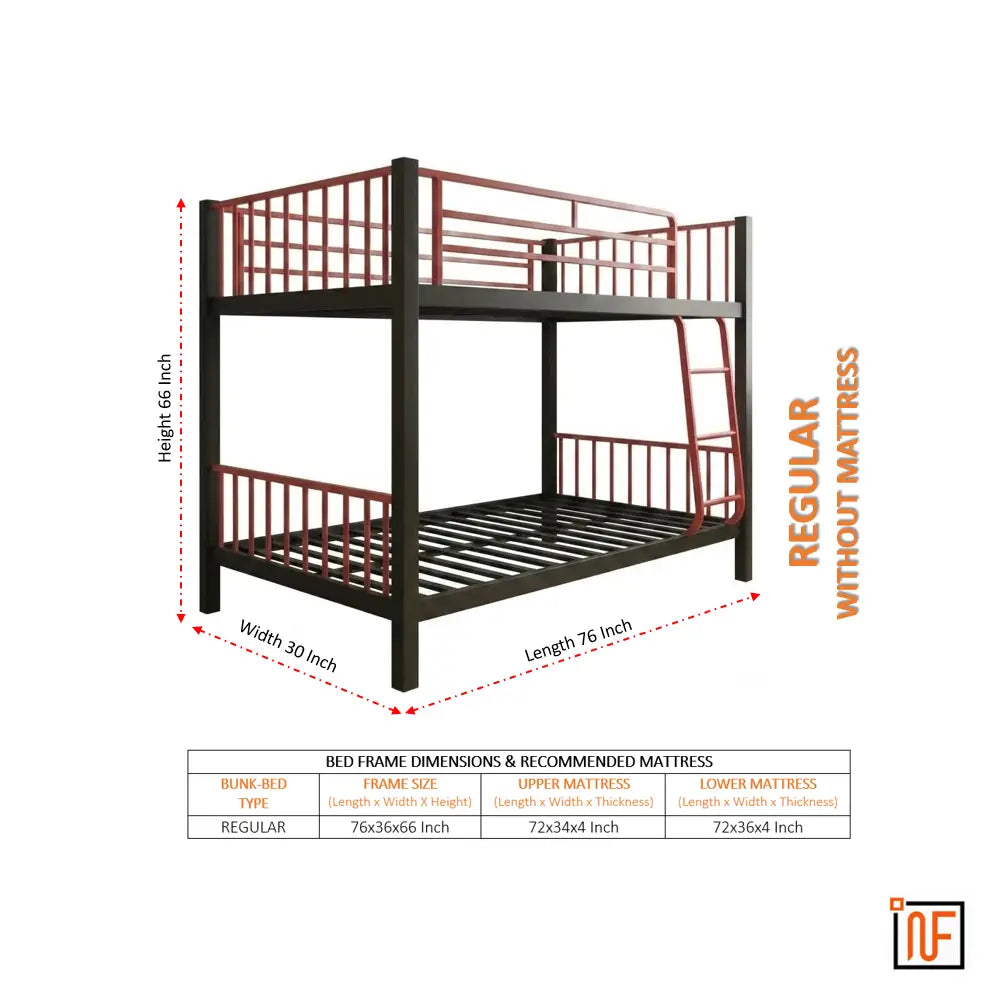 radiant-namariq-twin-over-twin-heavy-duty-metal-bunk-bed-anti-rust-water-resistant-powder-coated-finish-black-red-dual-tone