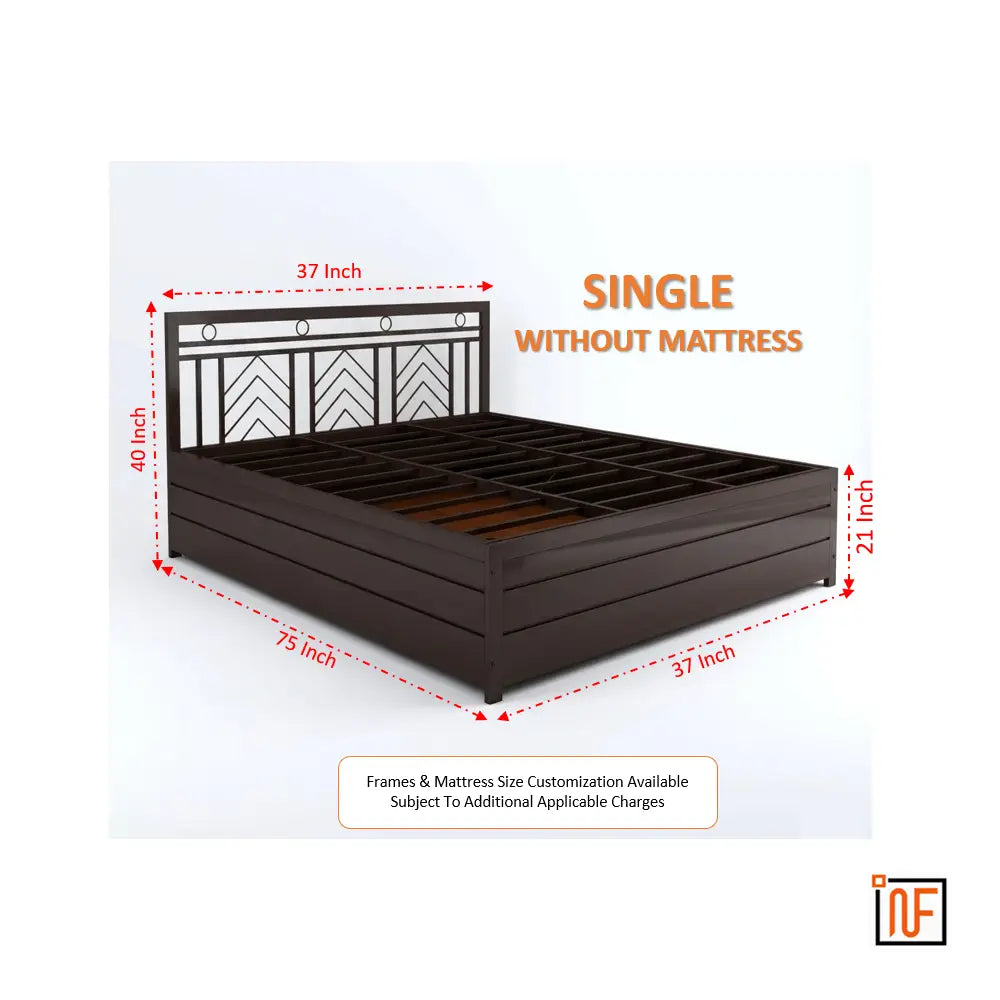 maitra-namariq-modern-metal-bed-with-hydraulic-box-storage-water-resistant-anti-rust-powder-coated-finish-brown