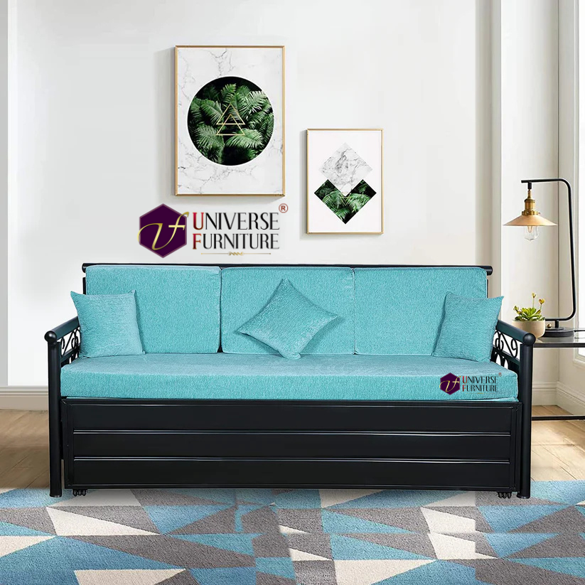 numaiz-metal-matte-finish-black-sofa-cum-bed-with-hydraulic-storage-3-seater-black-frame-light-turquoise