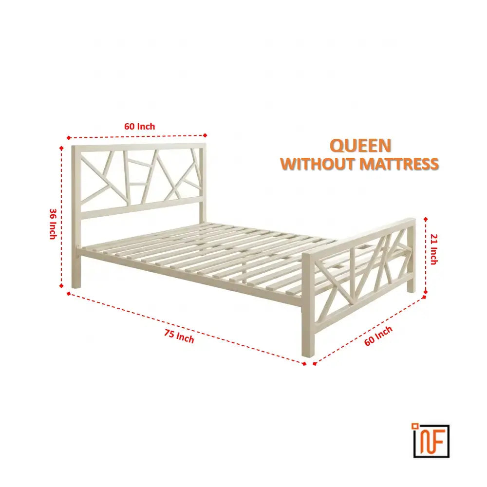 executive-namariq-modern-geometric-x-pattern-solid-metal-bed-without-inbuilt-storage-water-resistant-anti-rust-powder-coated-finish-ivory