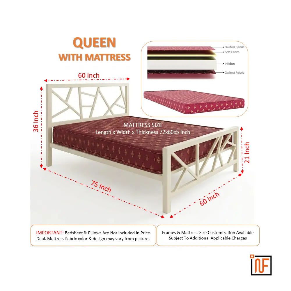 executive-namariq-modern-geometric-x-pattern-solid-metal-bed-without-inbuilt-storage-water-resistant-anti-rust-powder-coated-finish-ivory