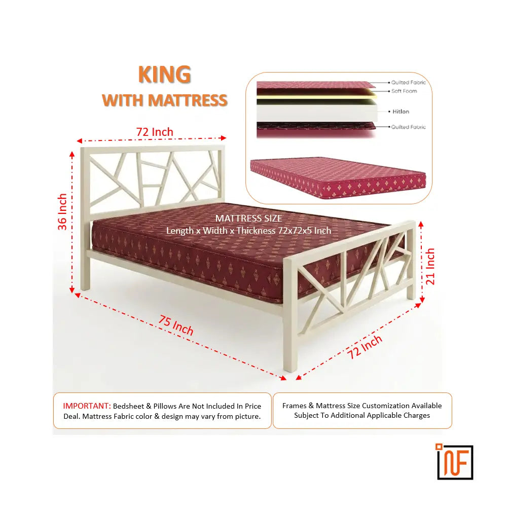 executive-namariq-modern-geometric-x-pattern-solid-metal-bed-without-inbuilt-storage-water-resistant-anti-rust-powder-coated-finish-ivory